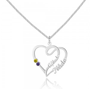 Personalized Birthstone Necklace JEWJONE101589